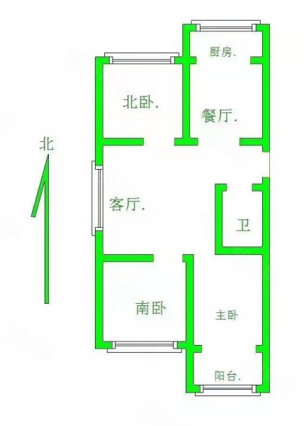 枫丹美庐3室2厅2卫119㎡南北60万