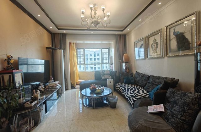 公园 六中 大润发 君奕府旁 中央丽都精装3室2卫 带车位