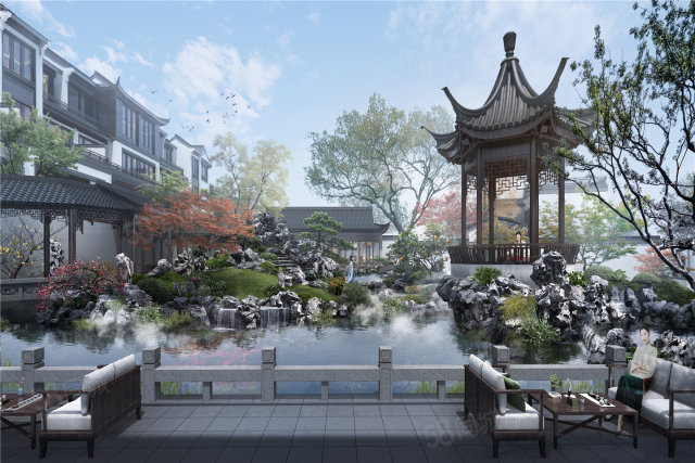 蓝城·盛华郡安里,构建独具东方居住特点的民国风洋房-泰安安居客