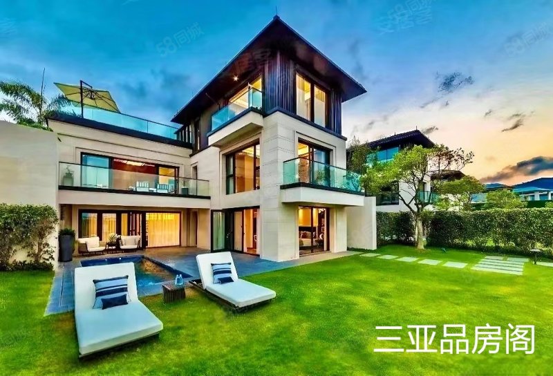 三亚海棠湾,70年产权现房,中交海棠麓湖(别墅)!