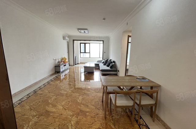 真实售，国岳府清水湾，百合双阳台精装修，单价8000开发区