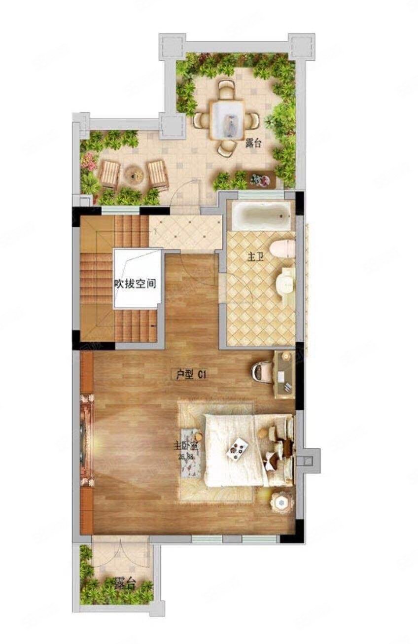 富贵家园2室2厅1卫105㎡南北92万