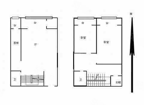 春和仁居2室1厅2卫73.74㎡南158万