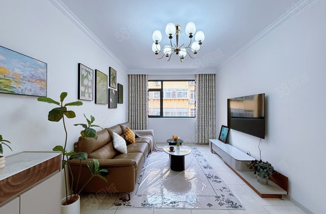 东关瑞府旁百泉小区启明文苑中学双校 精装婚房三居免大税可按揭