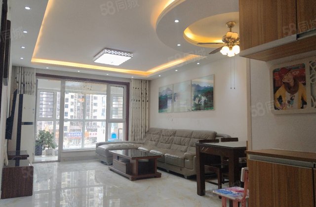 急售，房子精装修，双卫，全明户型，阿尔卡迪亚五期，电大