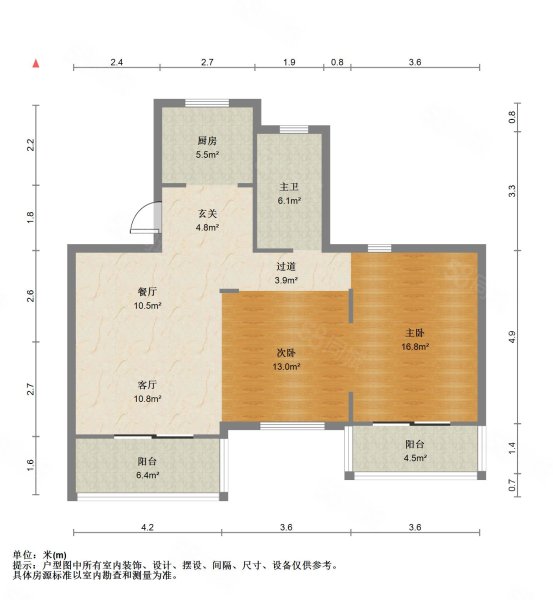 北辰当代优+国际青年互动特区4室2厅2卫131.78㎡南北215万