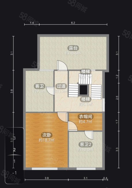 东原碧云天5室2厅3卫260㎡南北520万