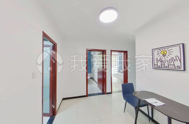 亞林西居住區(qū)2室1廳1衛(wèi)57.89㎡南388萬