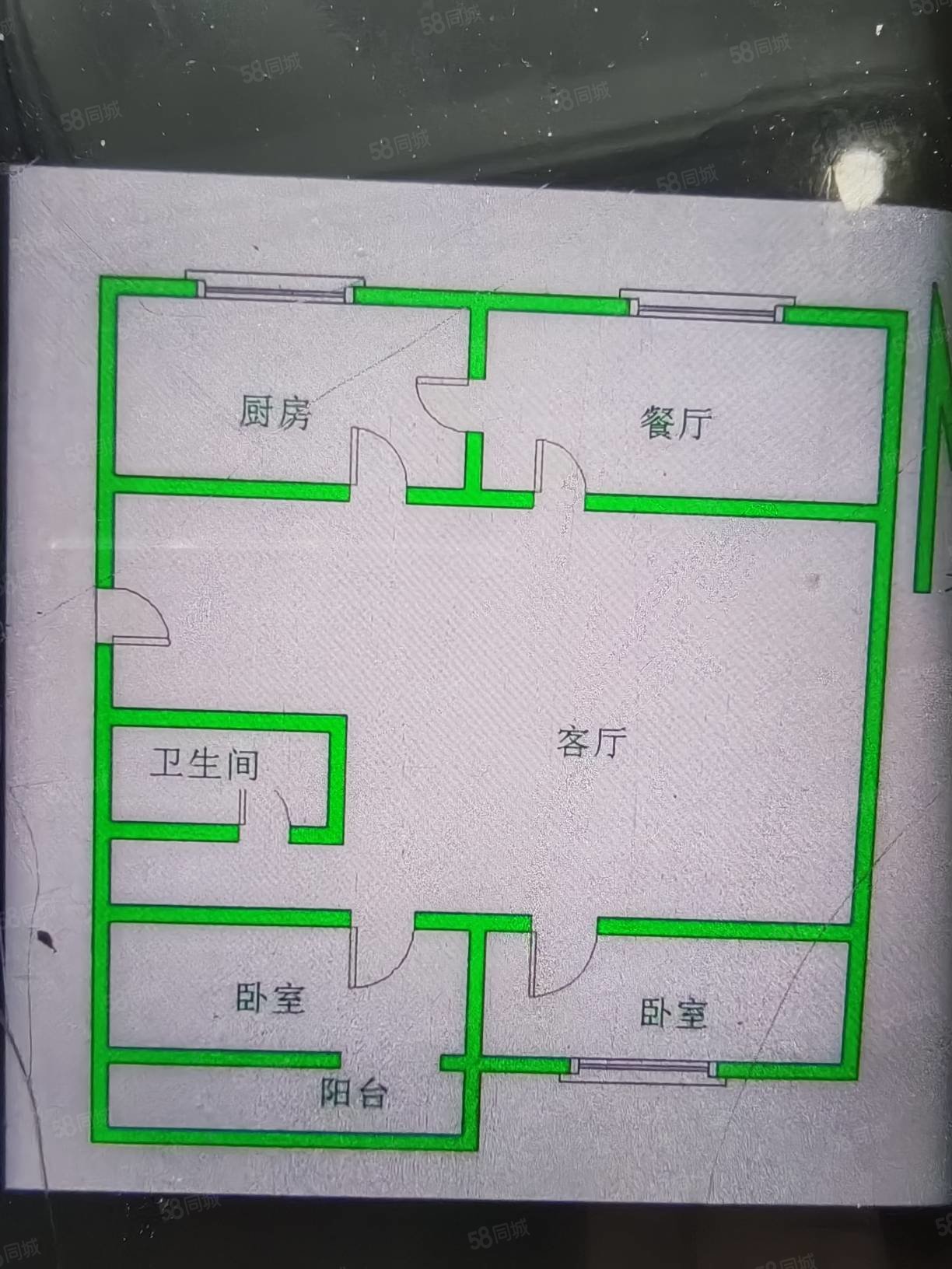 营子小区3室2厅1卫128㎡南北38万