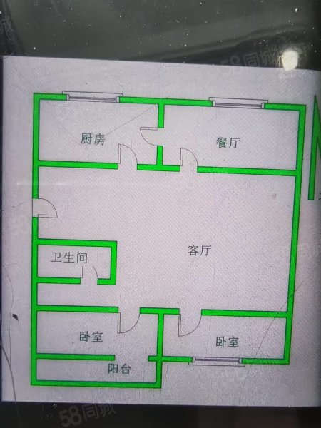 营子小区3室2厅1卫128㎡南北38万