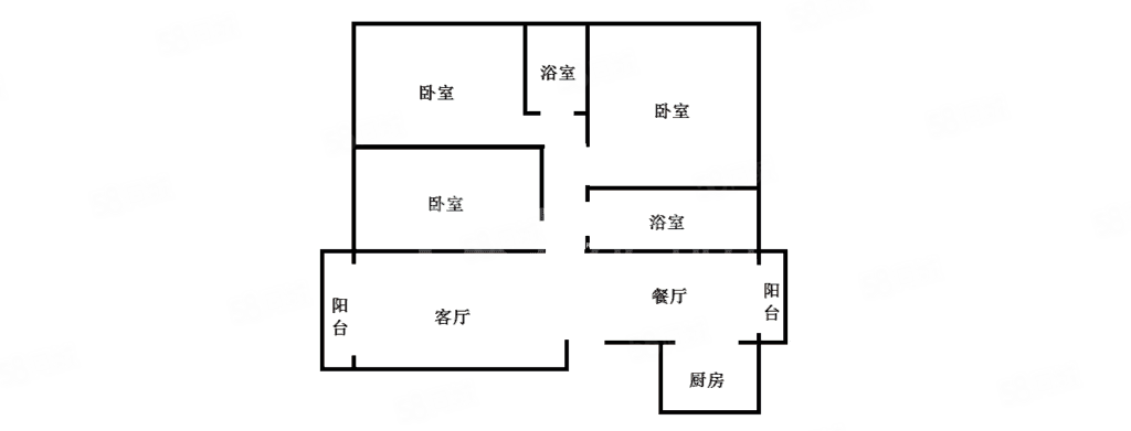 东湖花苑3室2厅2卫118㎡南北92万