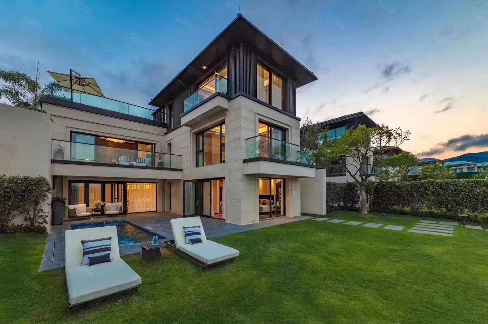 精装新亚洲风格独栋 私家庭院带泳池,融创海棠湾(别墅)-三亚58同城