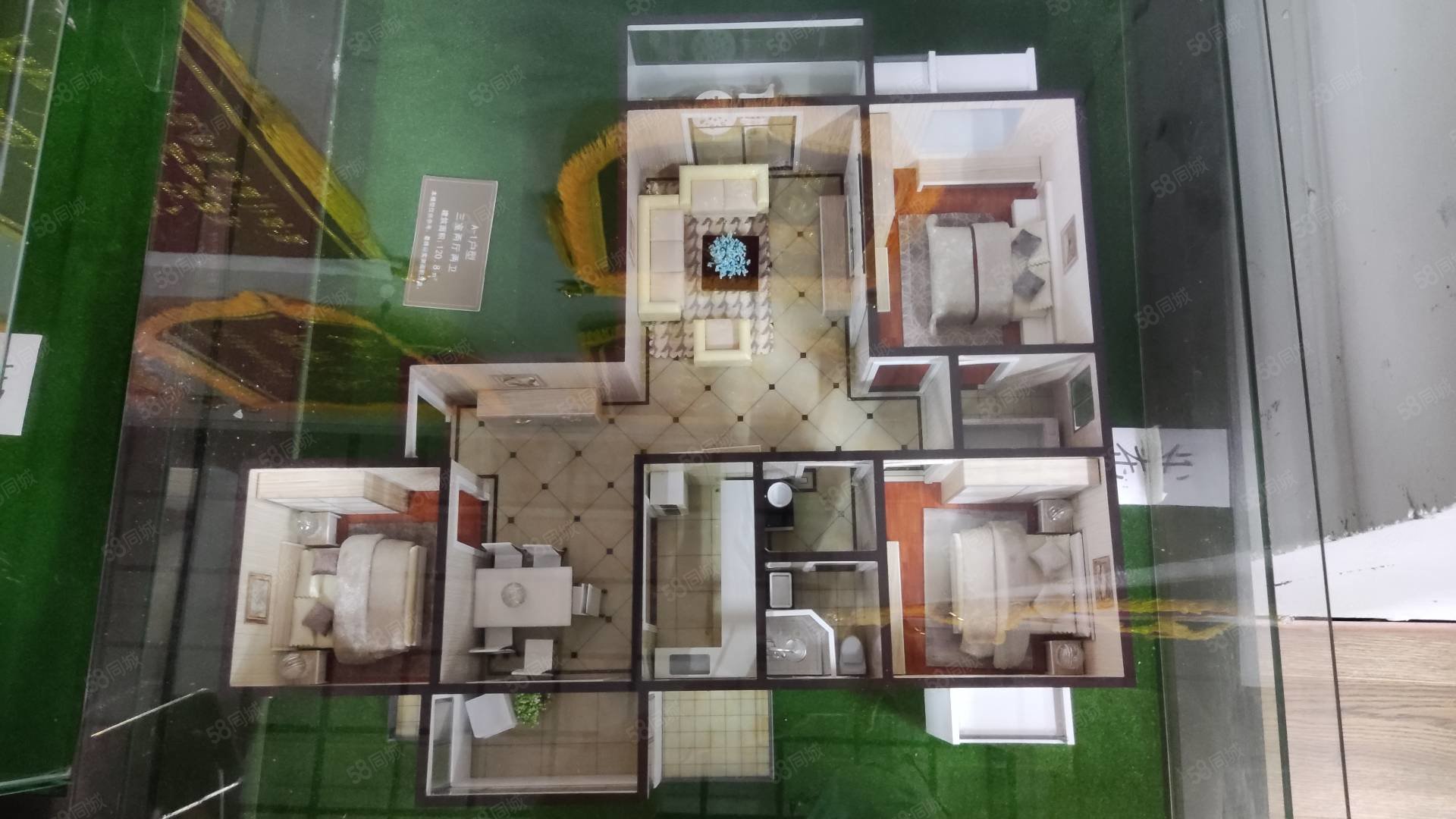 常隆花园3室2厅2卫121.73㎡南62万