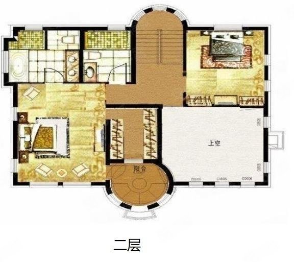 天恒別墅山6室3廳5衛(wèi)198㎡南北950萬(wàn)