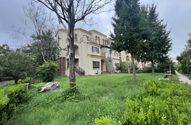 急售 翡翠城双拼别墅 300多平大院子 全款 一手 看房方便