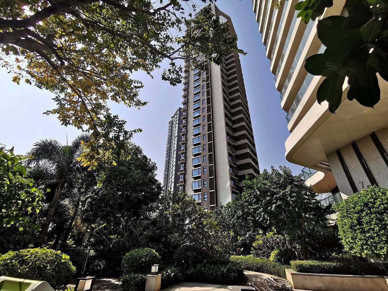 湾仔峰景湾两梯两户带9米大阳台3房看小区园林安静舒适现楼各付