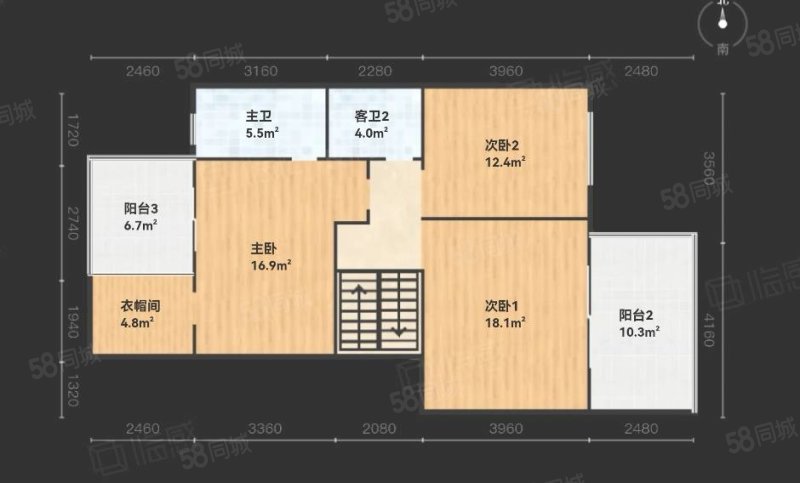 天泰大理十畝(别墅)4室2厅3卫139㎡南北136万