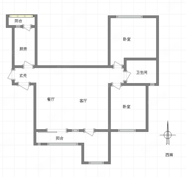 鲁能领秀城四街区(洋房叠拼)4室2厅2卫109.12㎡南北138万