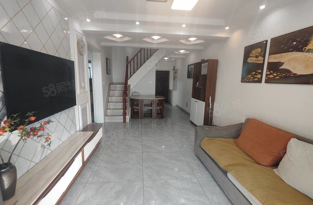 华建一街区 复式精装修 送车储免大税 四室双卫双阳台