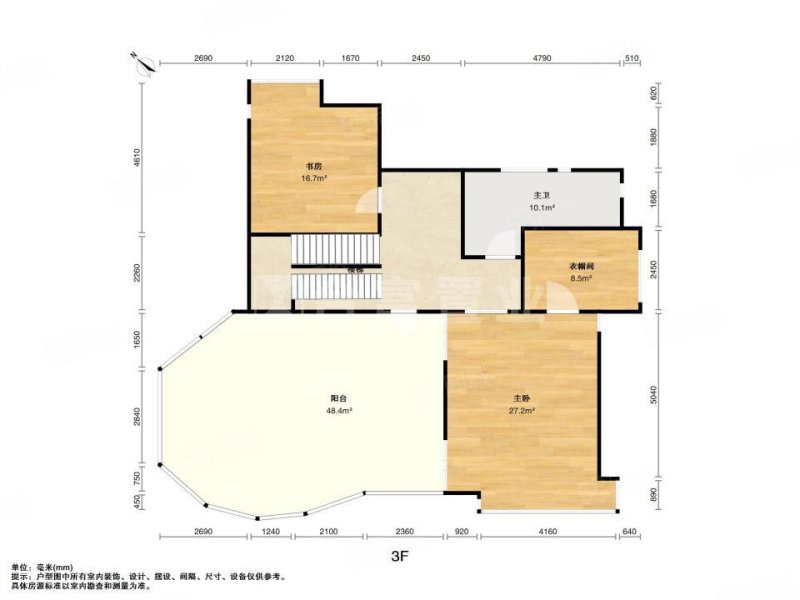 雅郡花园(别墅)5室3厅4卫368㎡南北6500万