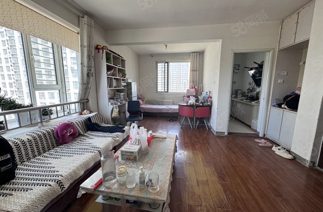 香江水城雅居电梯房边户两室隔三室，站北花园金柱绿城首付低