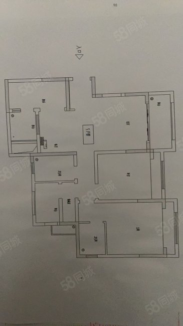 荣盛城观云郡9号2室2厅2卫99.55㎡北95万