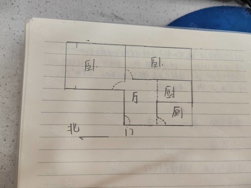 兵团三建家属院1室1厅1卫46㎡南北100万