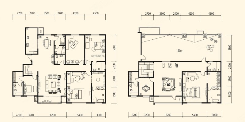 建发宝湖湾6室3厅3卫460㎡南北660万