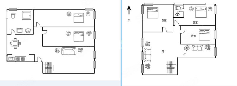 洪城比华利3室2厅2卫162.4㎡南北320万