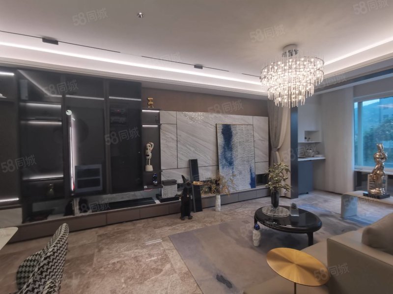 南明湖旁江麟邸全新豪华装修双阳台朝南带车位一手税费