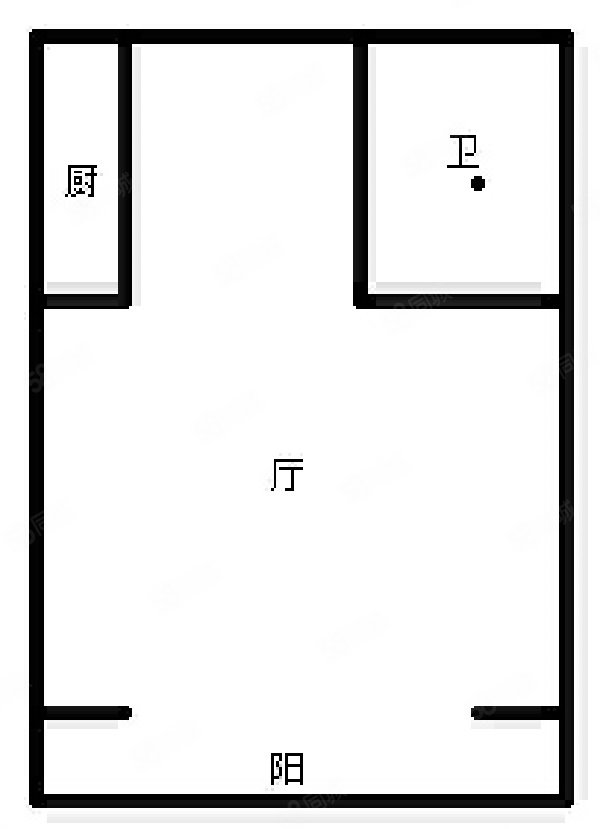 云顶名筑3室2厅1卫98.83㎡南北78万