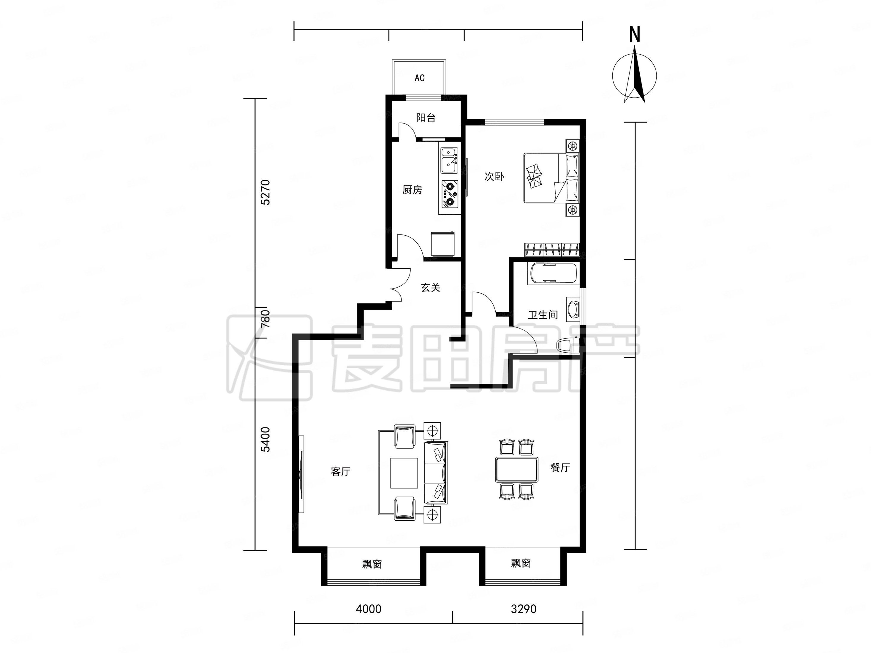 【10图】此房我负责,11层,订房急售,价格空间大,通透户型,润泽公馆