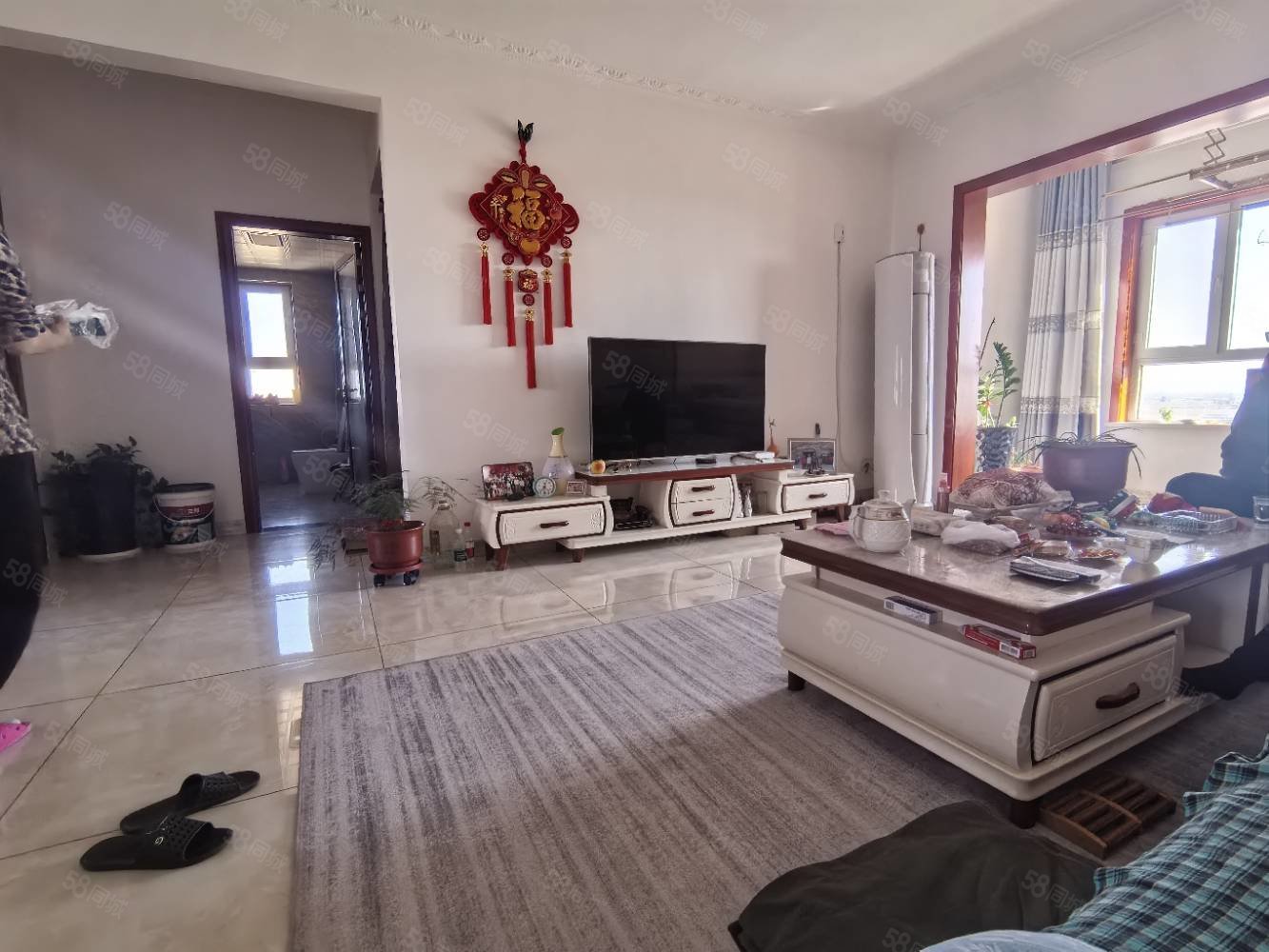 青湖铭城2室2厅1卫108㎡南北48万