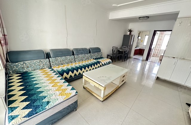 阿卡四期 精装南北通透的两居室 带地下室 采光好 好楼层