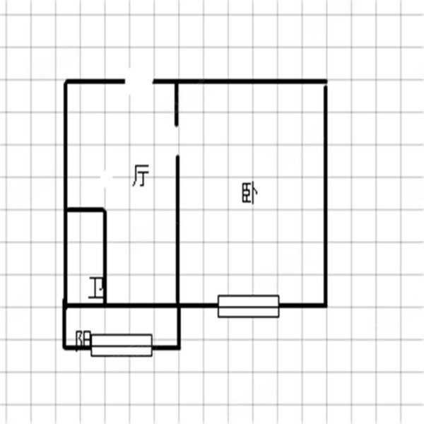 光复里社区1室1厅1卫41㎡南45万