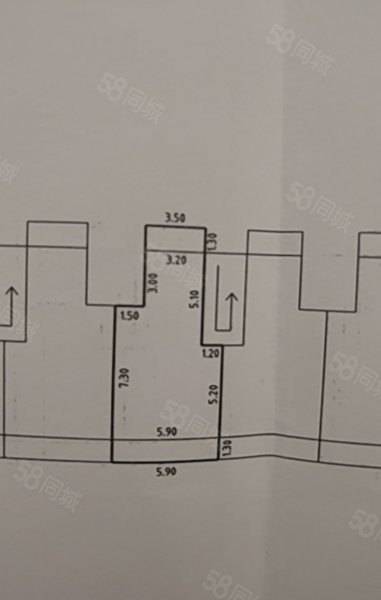 十里铺票房巷住宅小区2室2厅1卫72.55㎡南20万