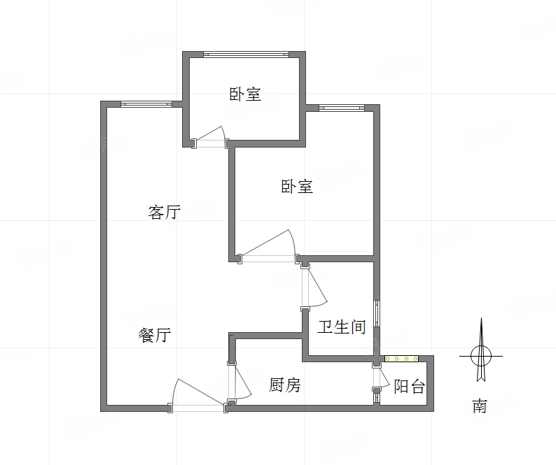 融创白象街户型图片