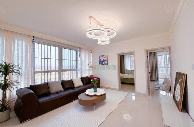 急售 水岸新城 经典三室 精装修婚房 客厅大飘窗新城邦