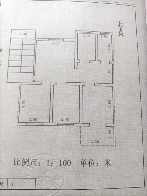 常青小区3室1厅1卫103.34㎡南北25万