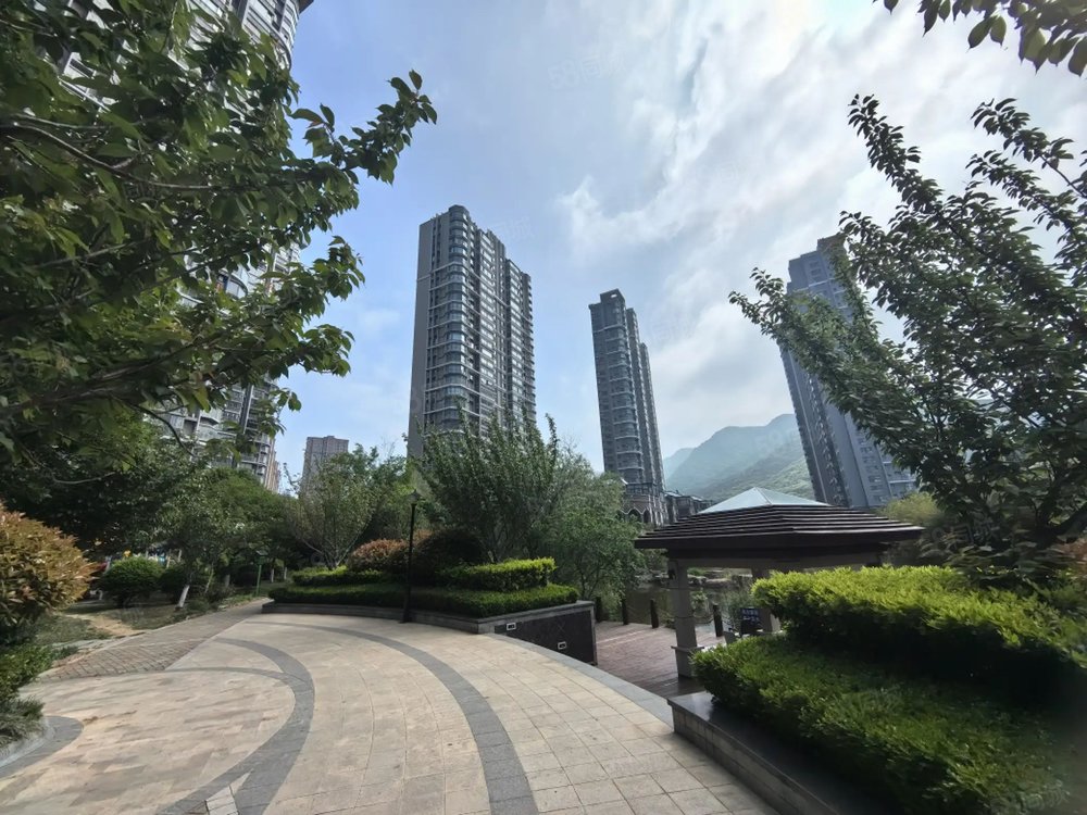 帝豪水榭花都 4开间朝南 阳台三面采光 视野棒 房主诚意出售