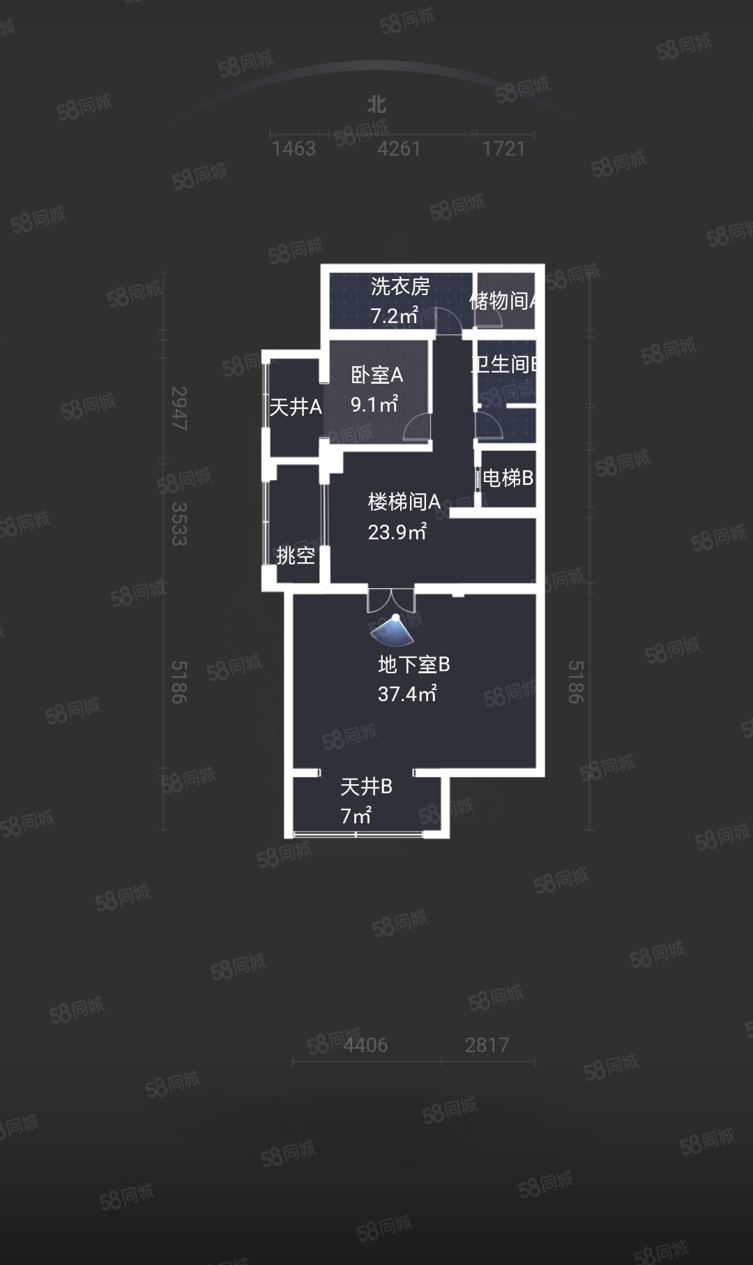 中海墅(東區(qū)別墅)4室3廳5衛(wèi)303㎡南北2450萬