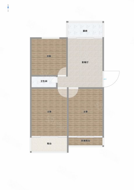 西安市人大常委会家属院3室1厅1卫85.49㎡南北128万