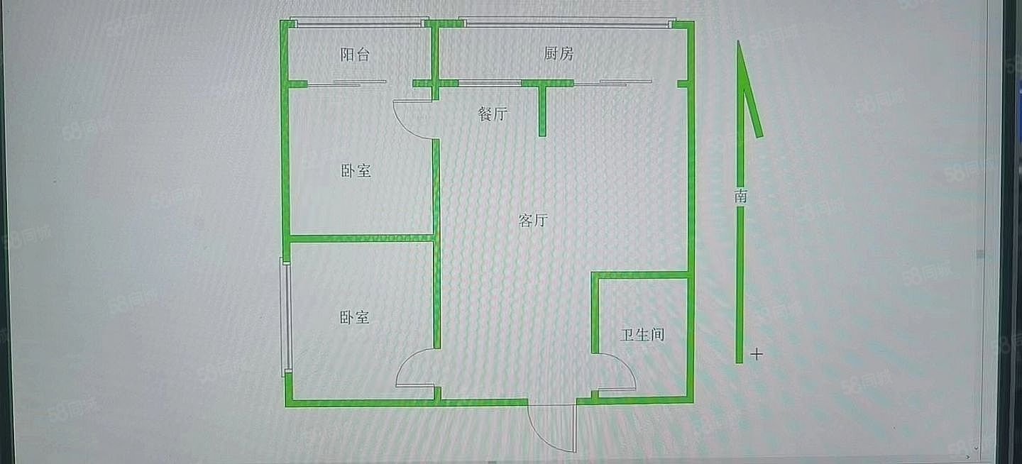 晋瑞苑3室2厅1卫80㎡南北48万