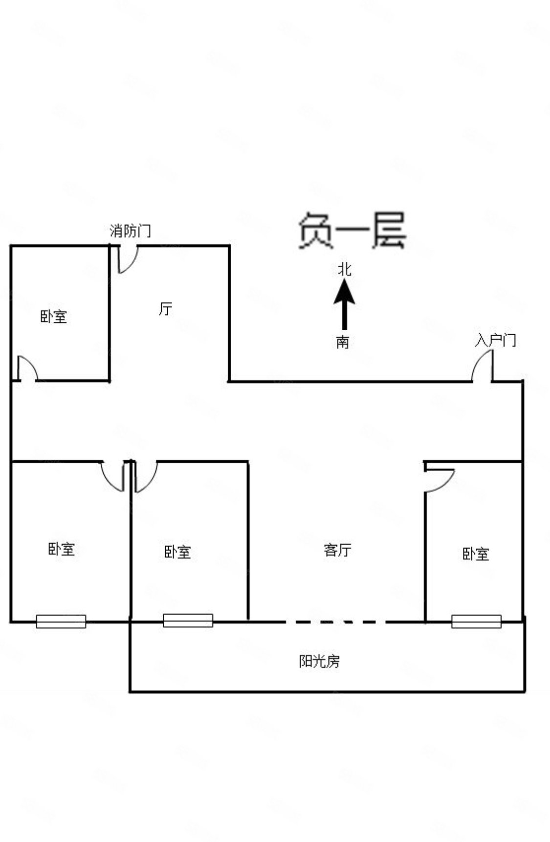 电梯洋房 一楼带院带负一 劳斯莱斯户型 四室两厅 万特公馆
