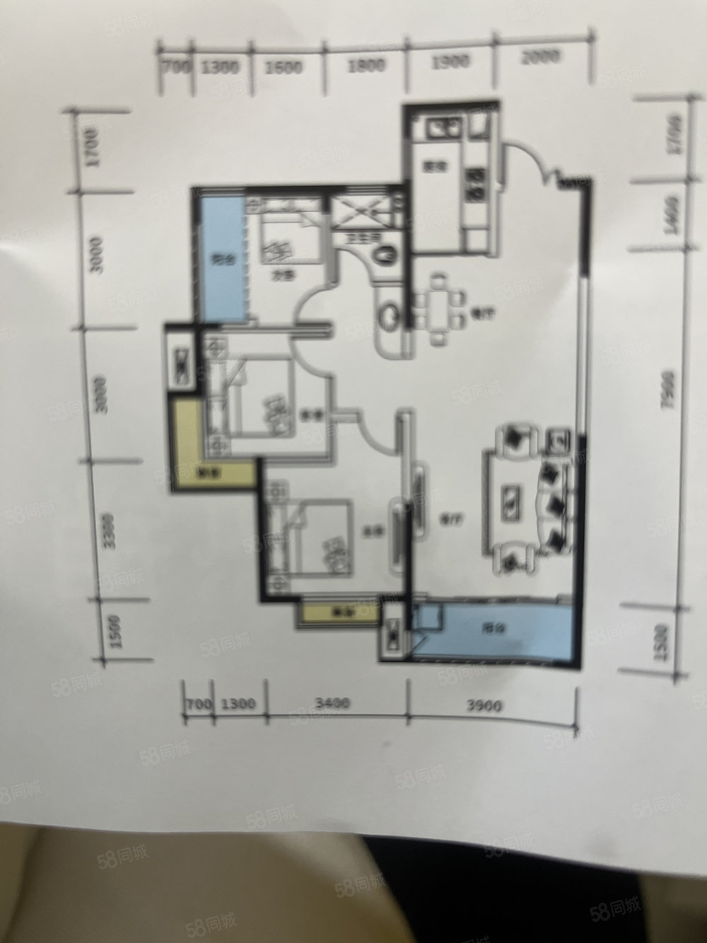 葵花里社区3室2厅1卫82㎡南北32.8万