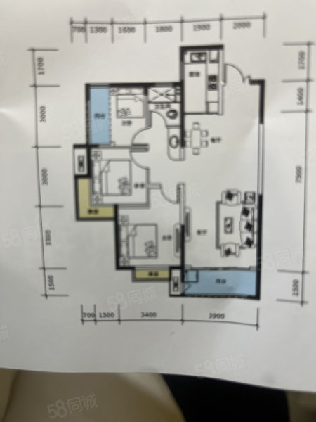 葵花里社区3室2厅1卫82㎡南北32.8万