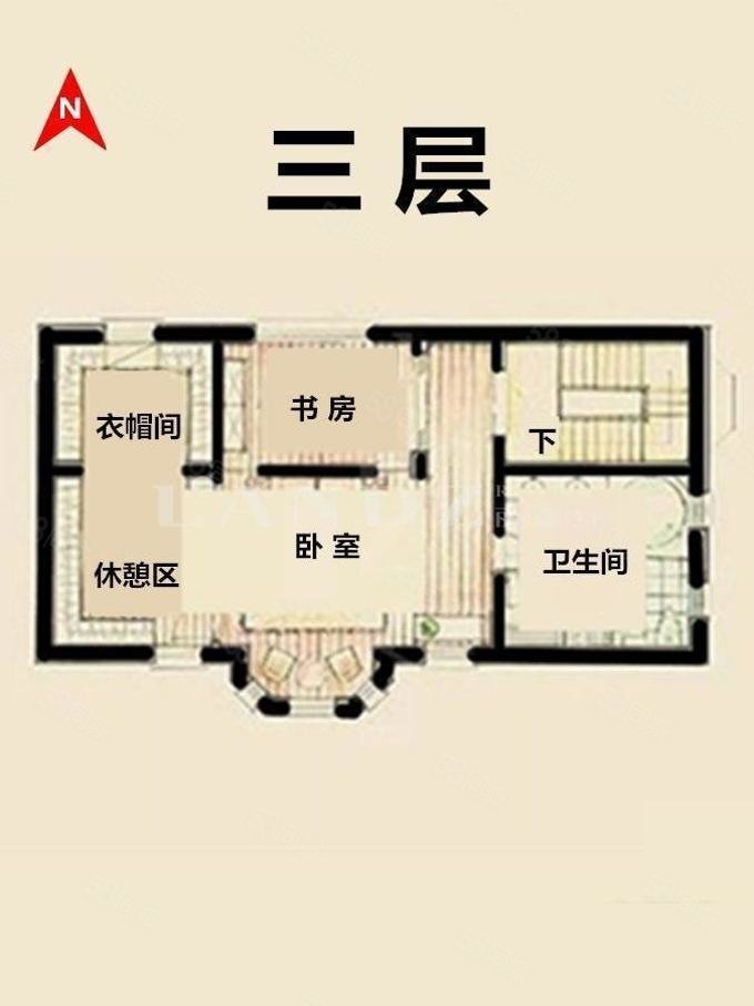 晴翠園5室3廳6衛(wèi)438.92㎡南北3800萬(wàn)