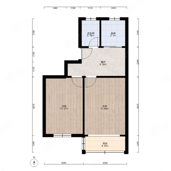 三轨交通!近光启城!一梯两户!钥匙在手随时可看,长春小区-上海58同城