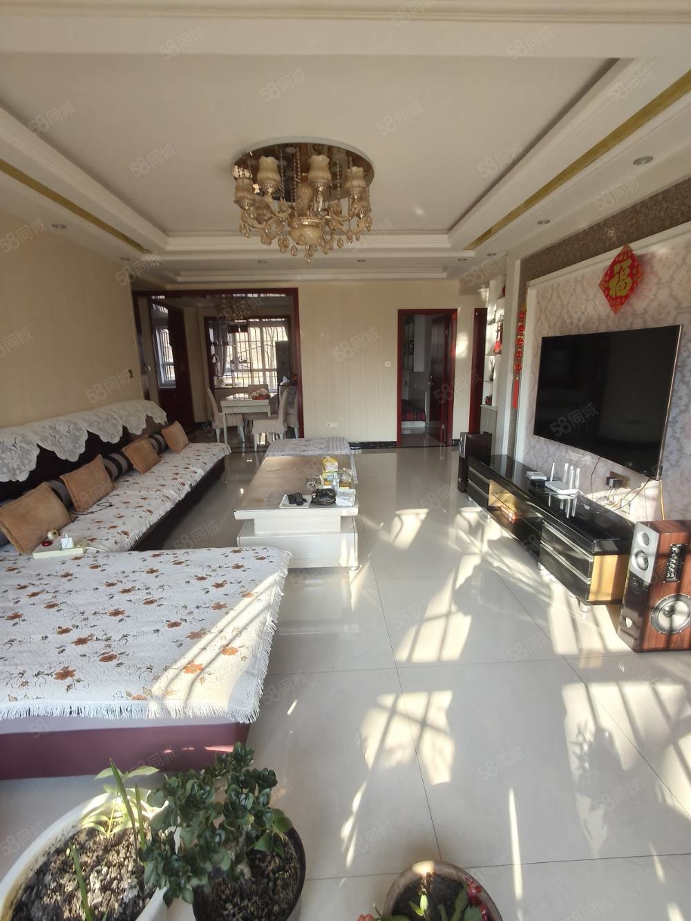 青湖铭城3室2厅1卫126.39㎡南北50万