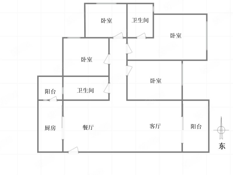 龙湖两江新宸森屿4室2厅2卫146㎡南北215万